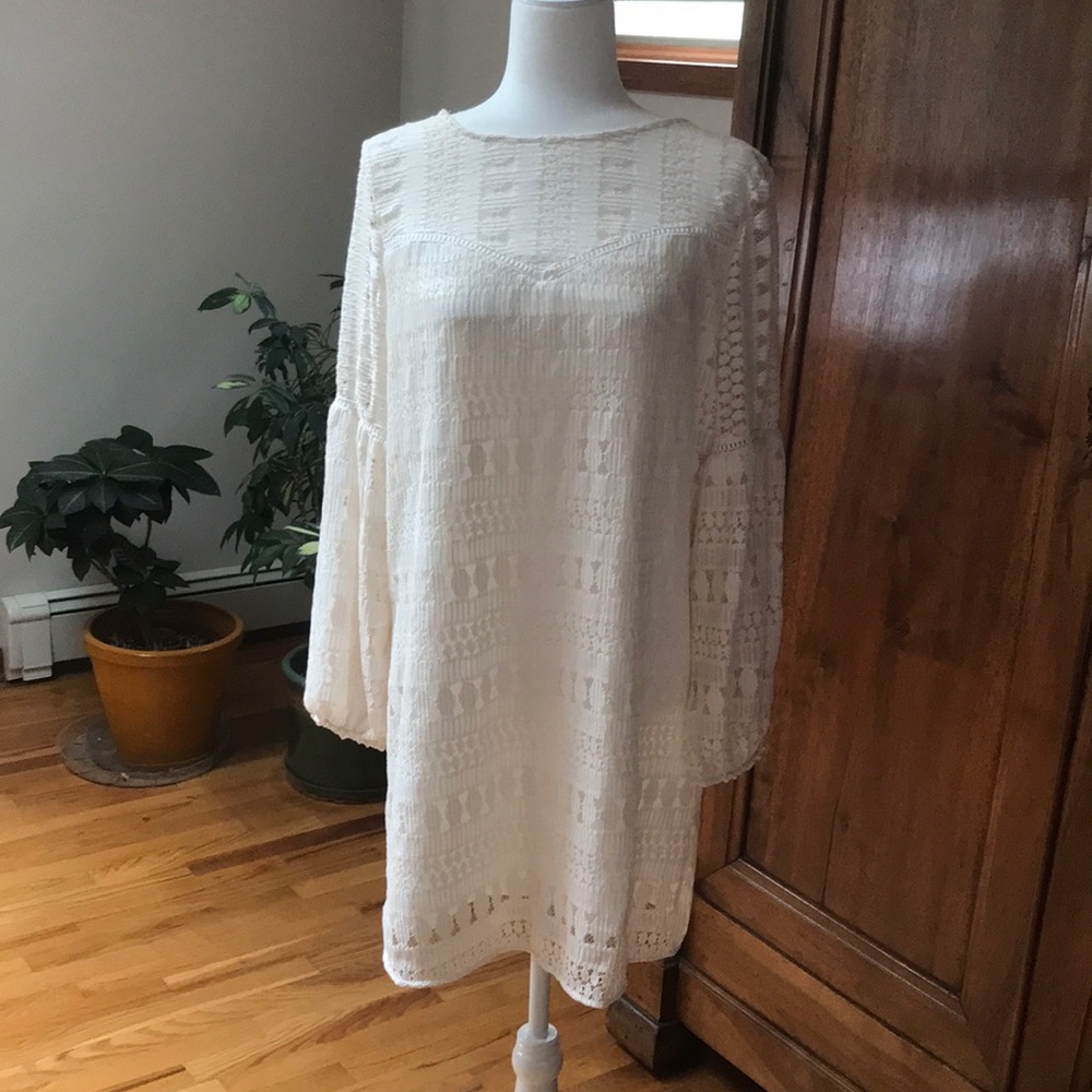 Hummingbird Cream dress